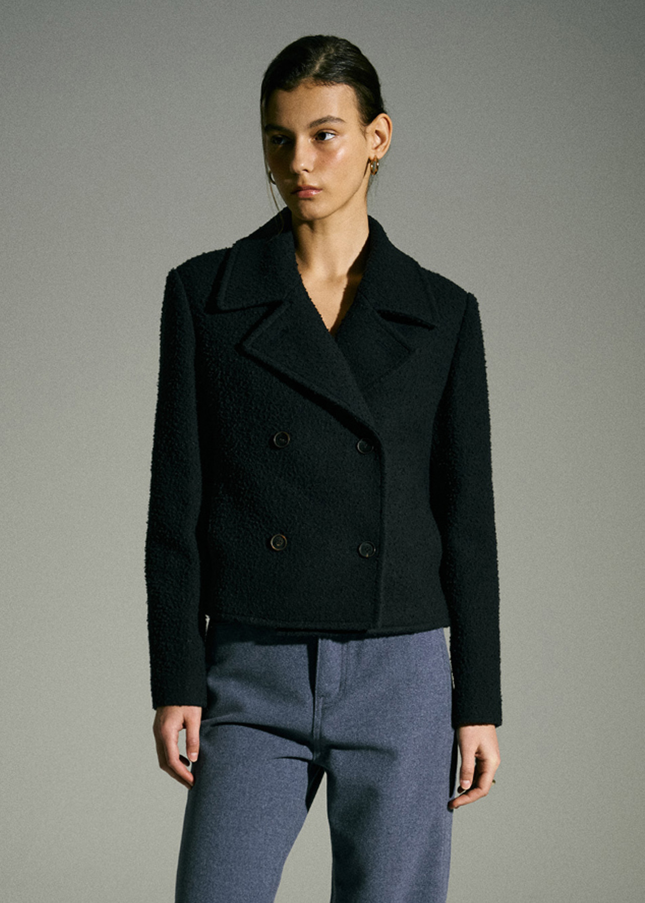 SALE_Casentino double cropped jacket