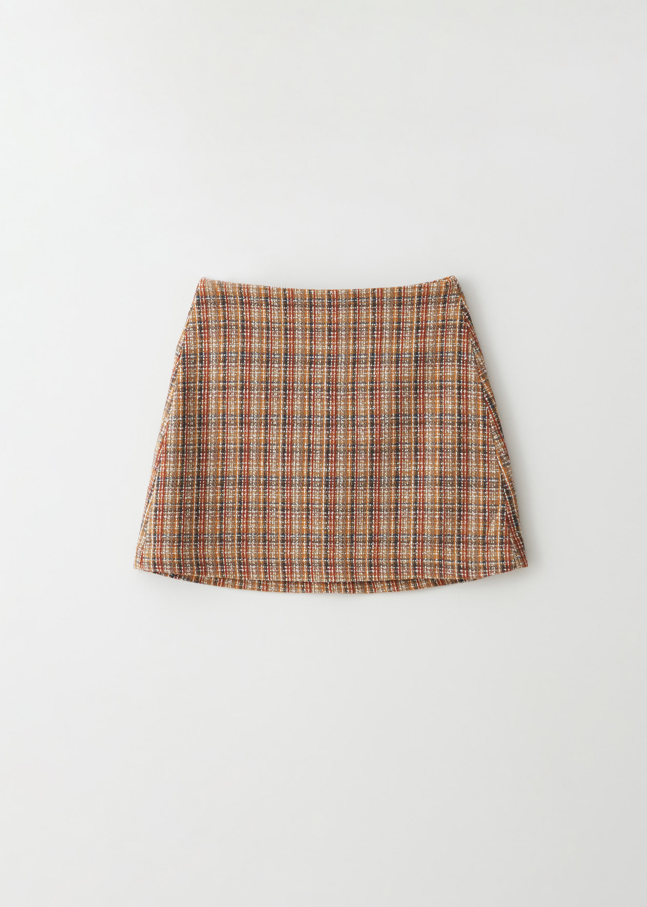 SALE_Check mini skirt