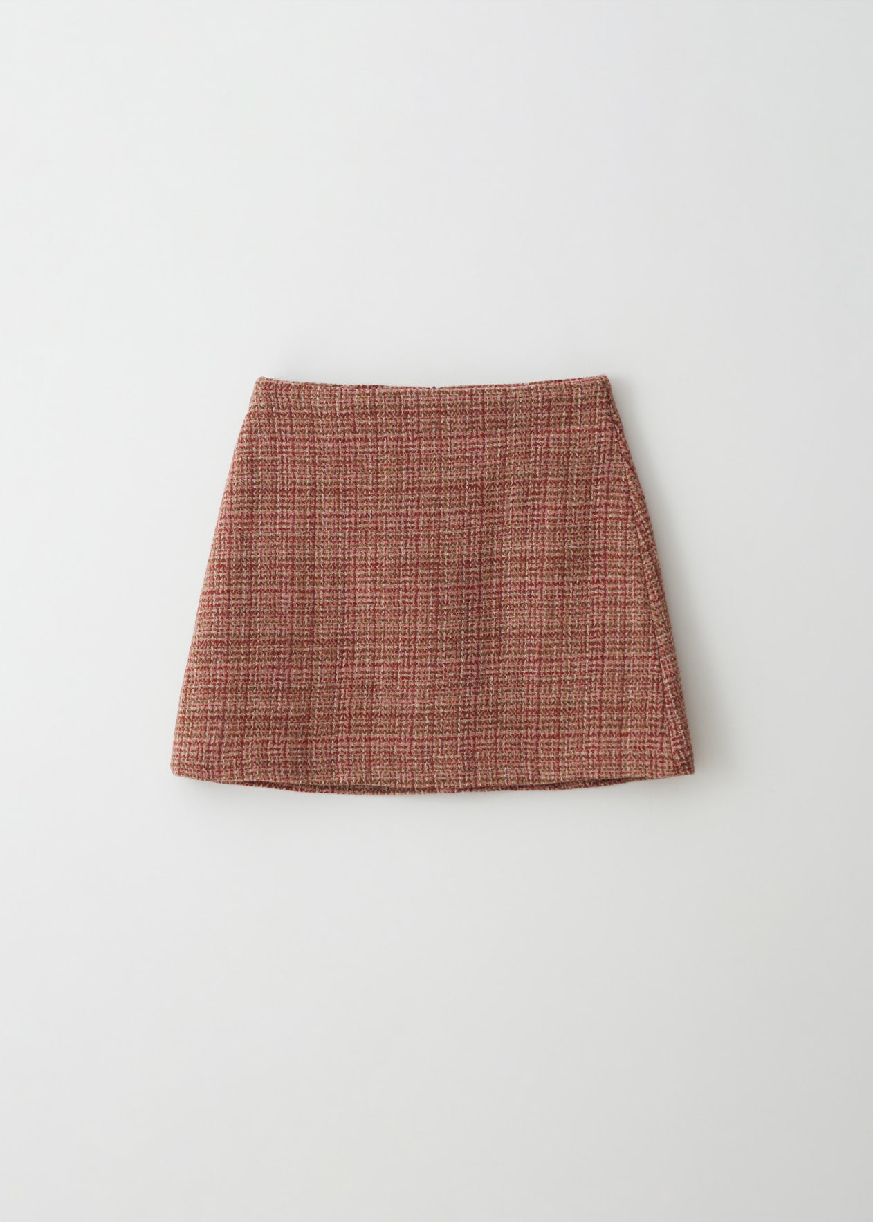 SALE_Harris tweed mini skirt