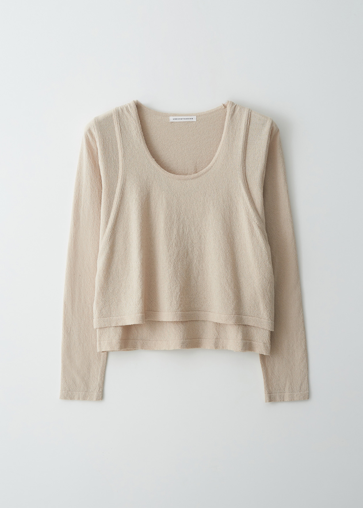 Double-layered knit