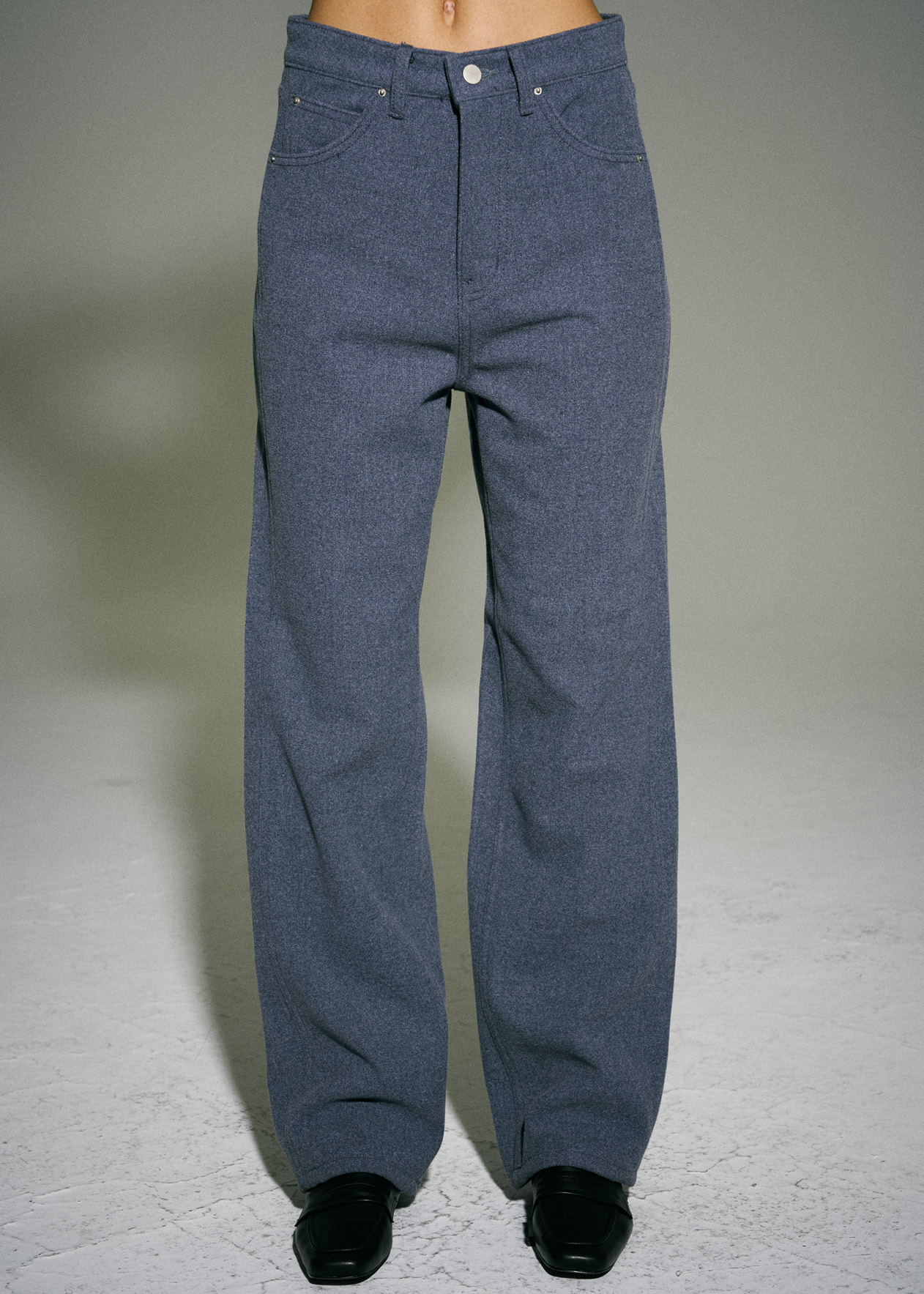 Wool pair pants