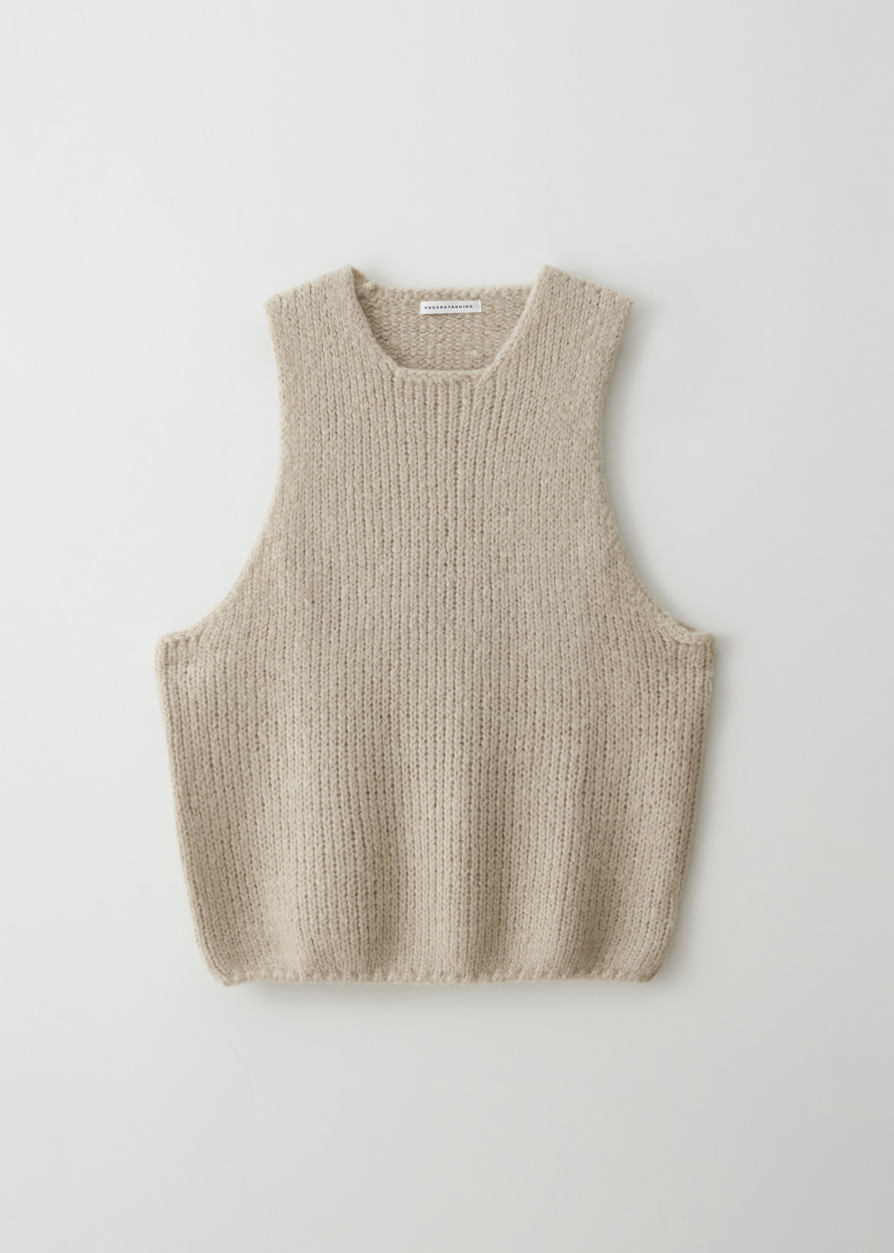 SALE_Mohair knit vest